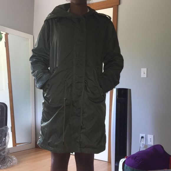dark green ralph lauren rain coat - Picture 4 of 6